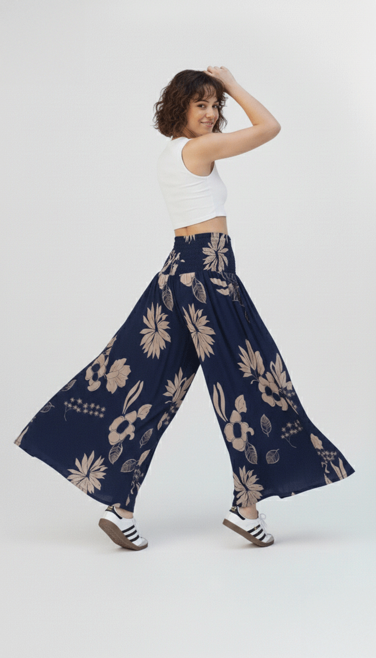Nuevo: Pant Palazzo Renacer