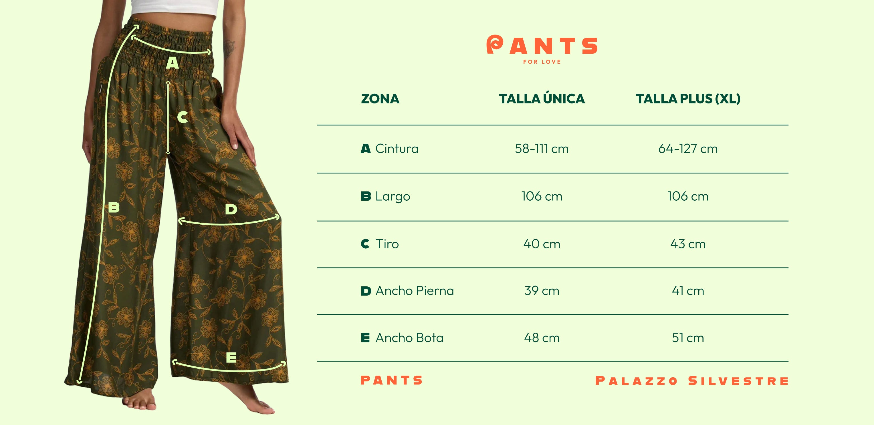 Guía de tallas