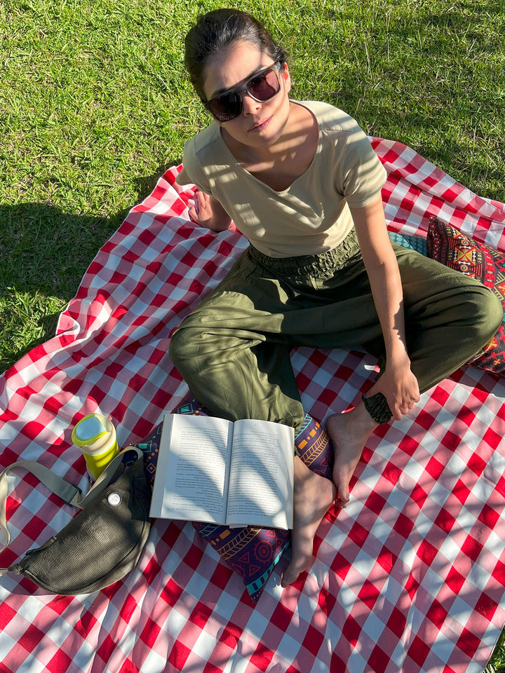 Boho Vana Verde - Pantsforlove Pantalones anchos, pantalones yoga