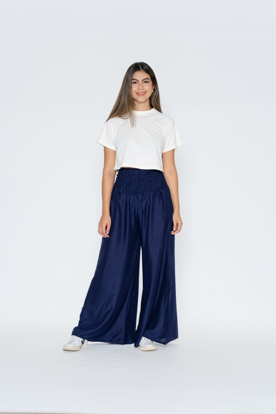 NUEVO: Pantalón Palazzo Azul Pacífico - Pantsforlove Pantalones anchos, pantalones yoga