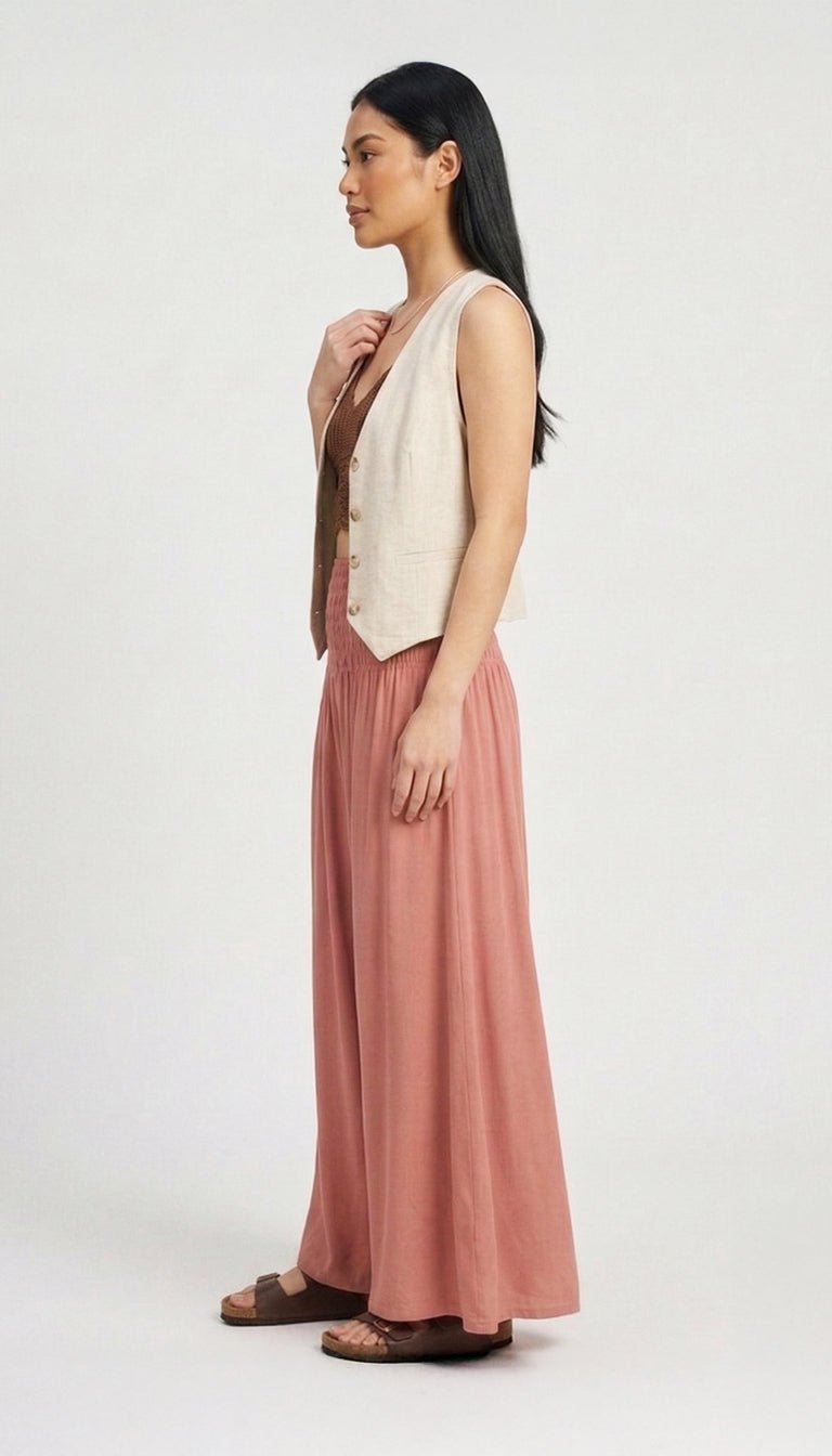 NUEVO: Pantalón Palazzo Old Rose - Pantsforlove Pantalones anchos, pantalones yoga