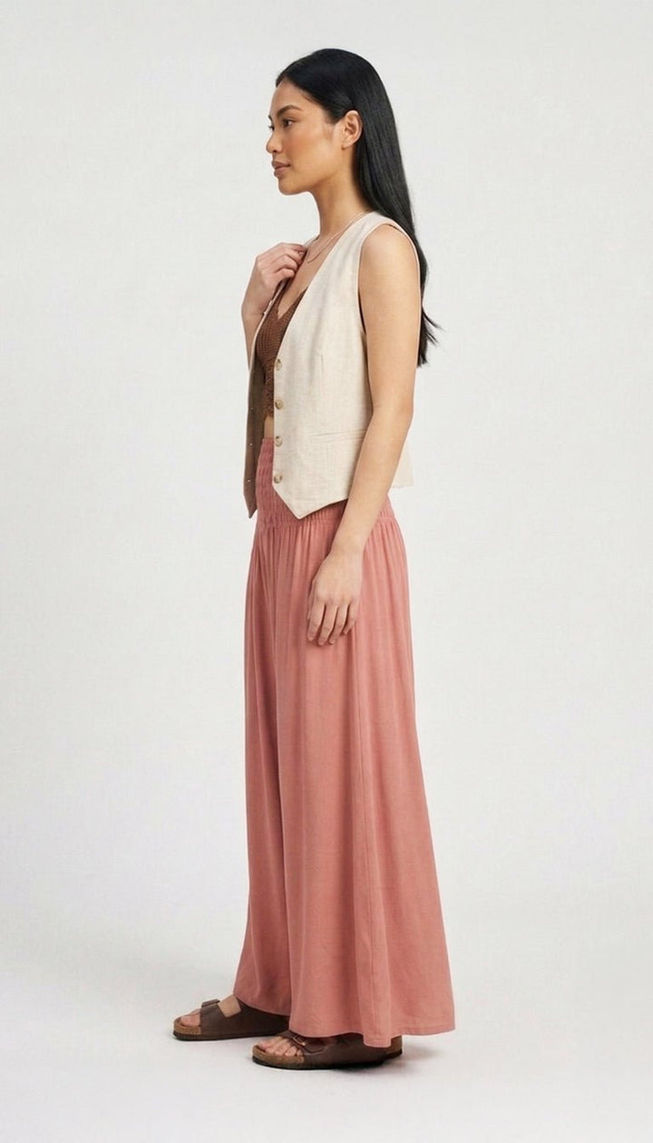 NUEVO: Pantalón Palazzo Old Rose - Pantsforlove Pantalones anchos, pantalones yoga