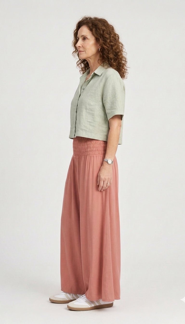 NUEVO: Pantalón Palazzo Old Rose - Pantsforlove Pantalones anchos, pantalones yoga