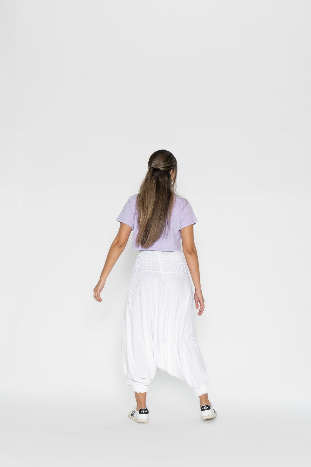 Pantalón Boho Vana Blanco - Pantsforlove Pantalones anchos, pantalones yoga