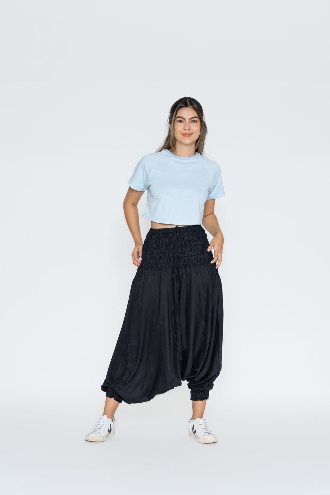 Pantalón Boho Vana Negro - Pantsforlove Pantalones anchos, pantalones yoga