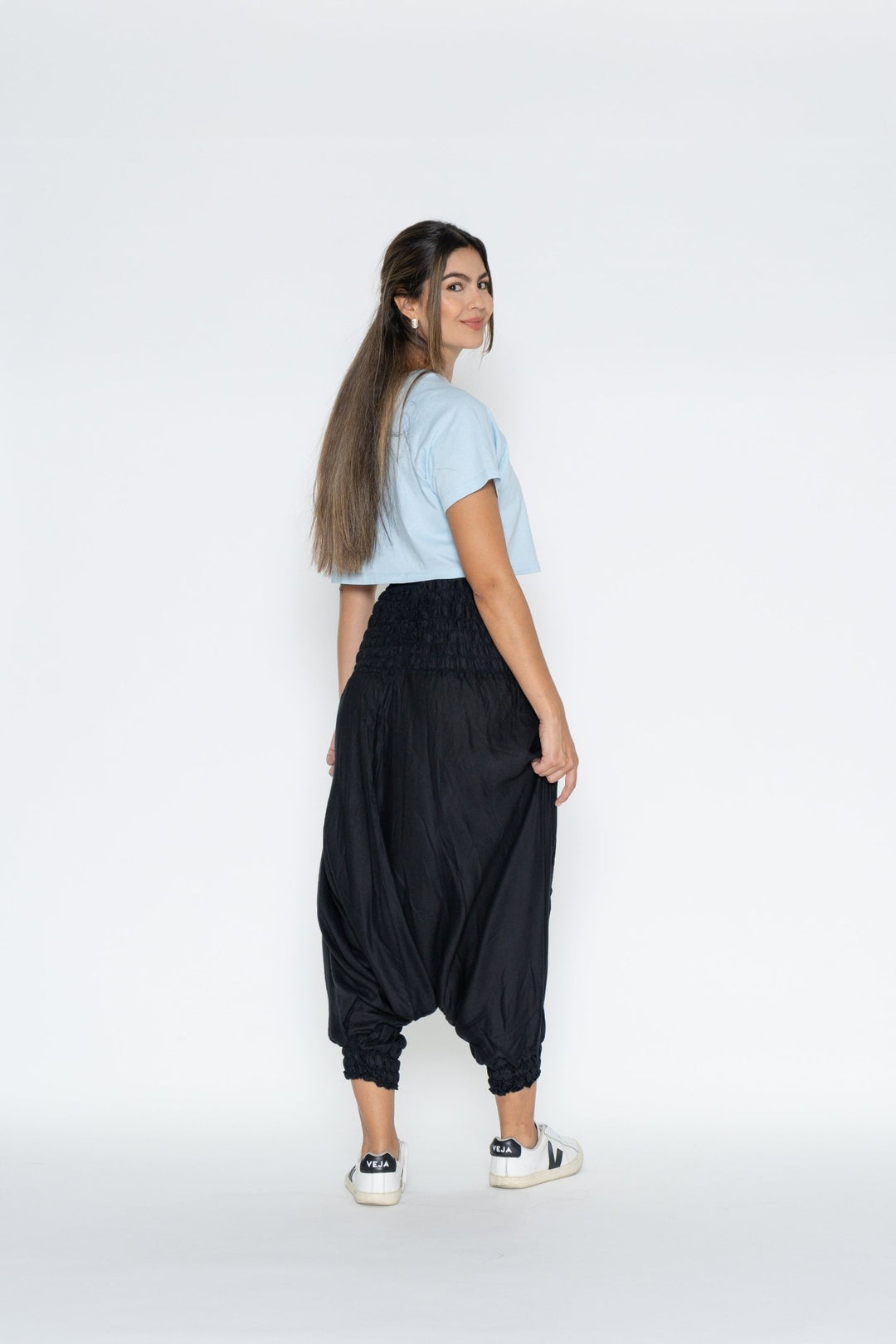 Pantalón Boho Vana Negro - Pantsforlove Pantalones anchos, pantalones yoga