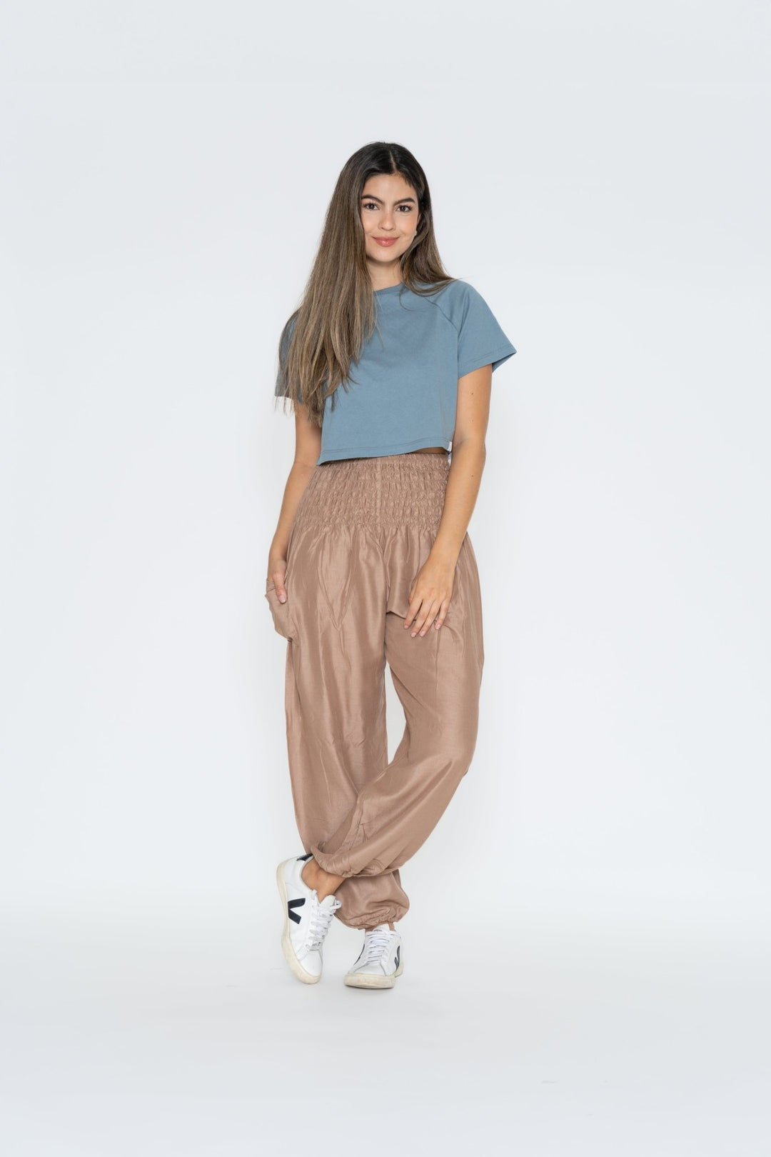 Pantalón Vana Beige - Pantsforlove Pantalones anchos, pantalones yoga