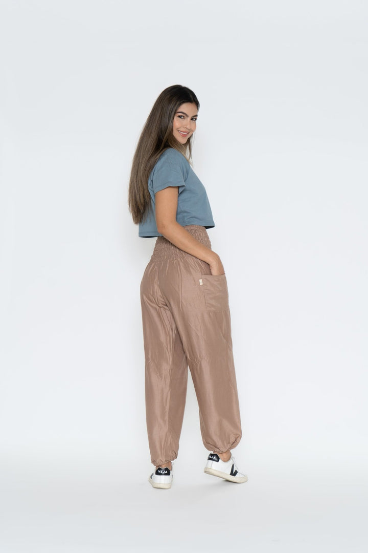 Pantalón Vana Beige - Pantsforlove Pantalones anchos, pantalones yoga