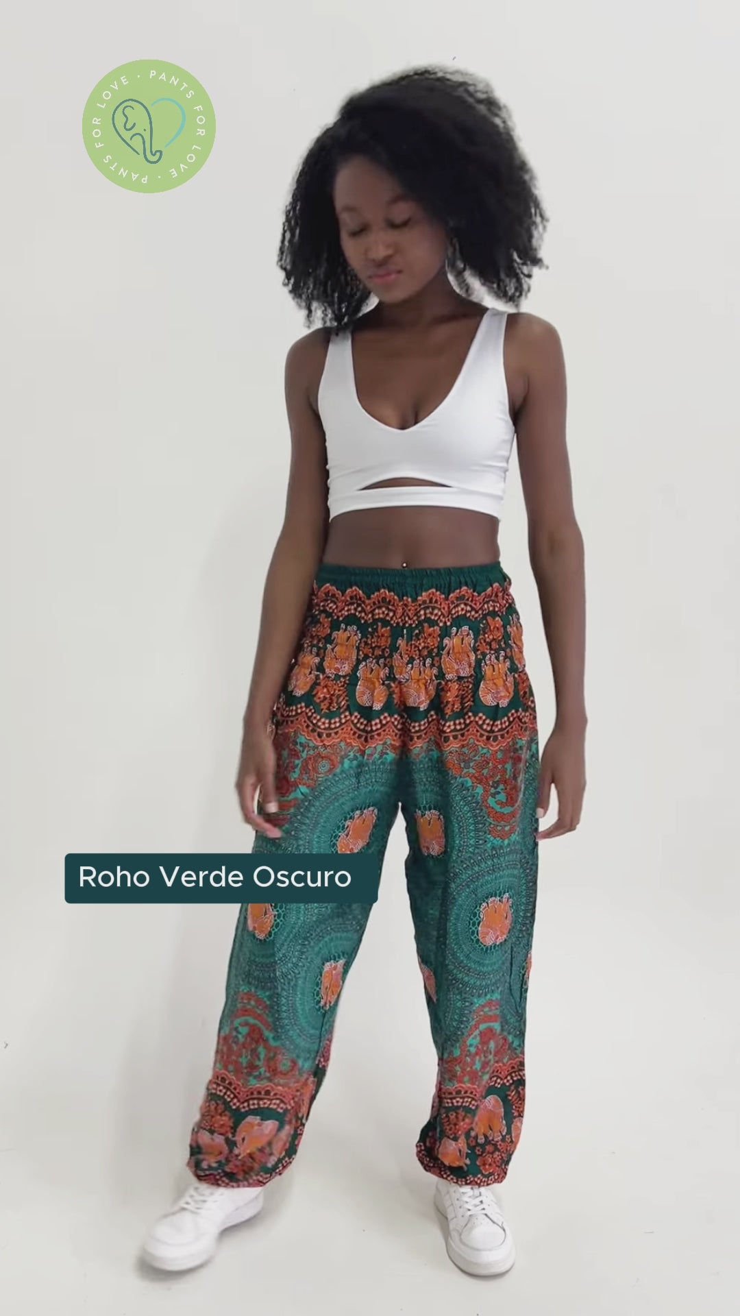 Pantalón Roho Verde Oscuro