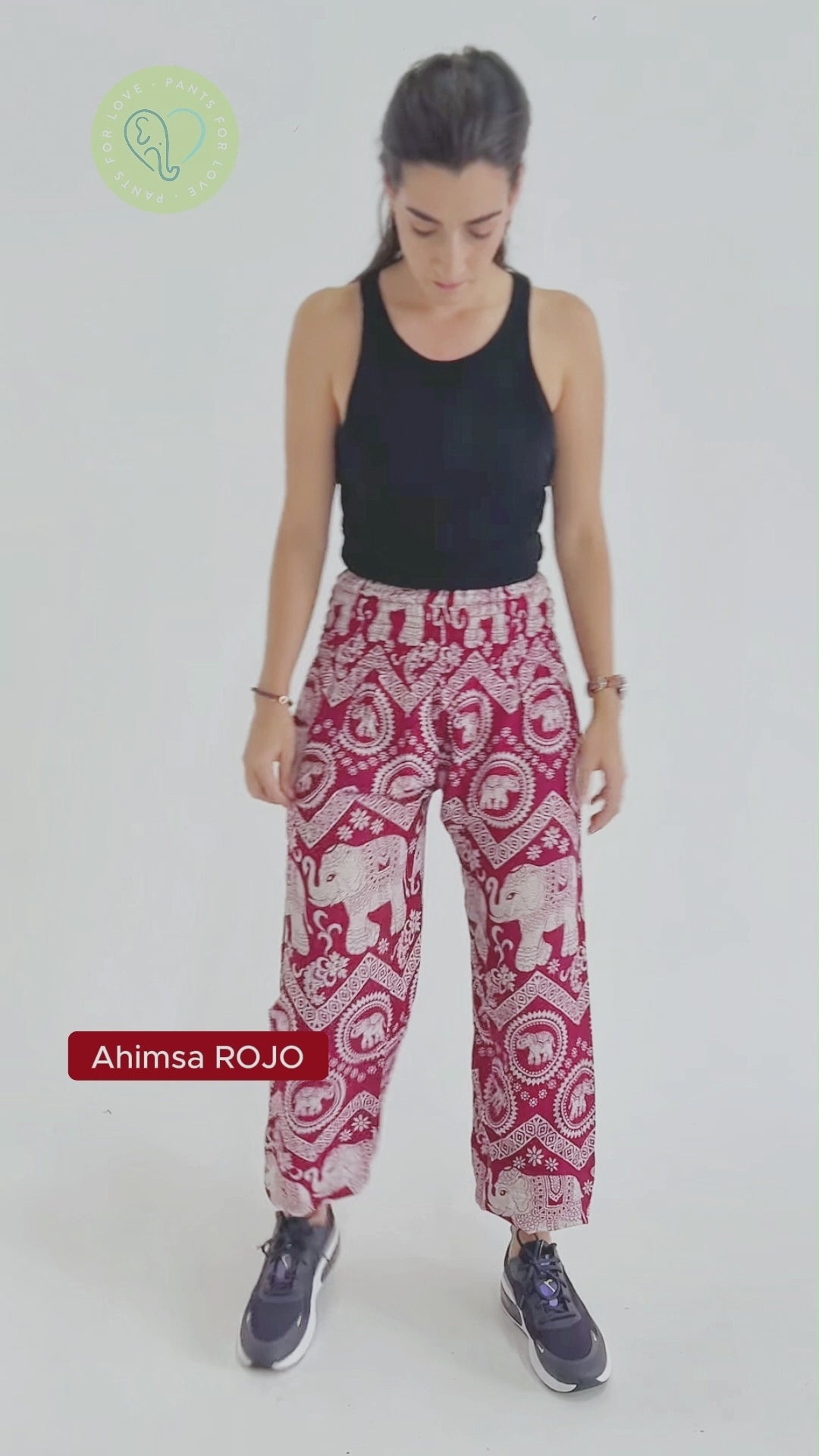 Pantalón Ahimsa Rojo