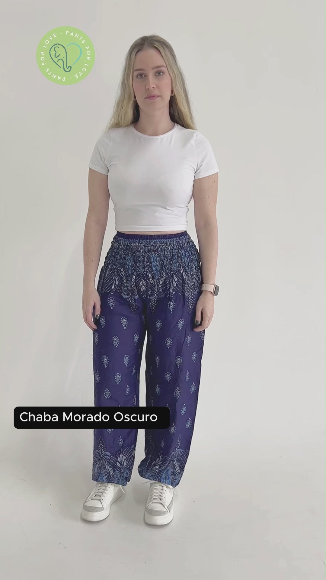 Pantalón Chaba Morado Oscuro