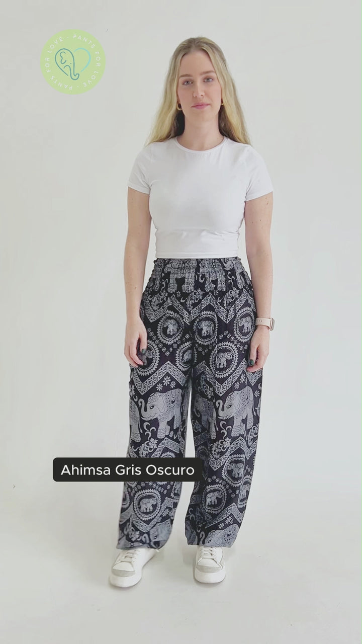 Pantalón Ahimsa Gris Oscuro