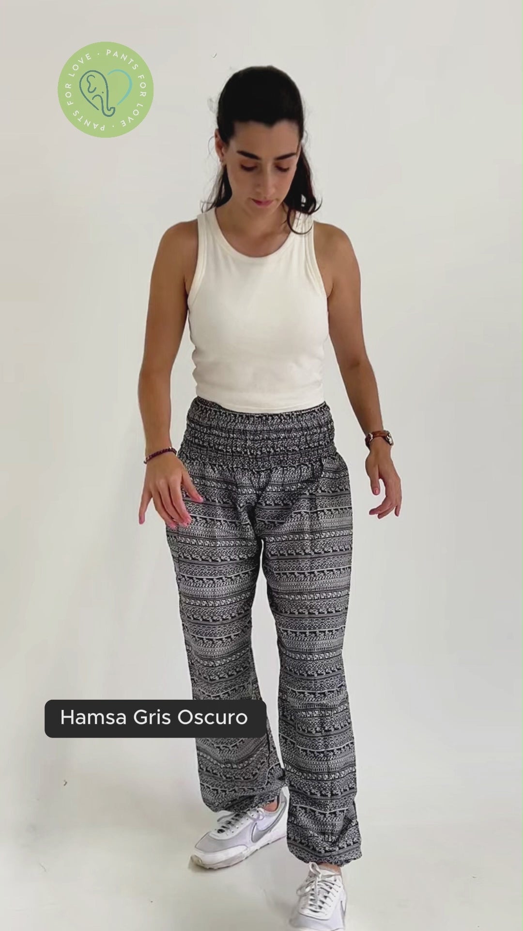 Pantalón Hamsa Gris Oscuro