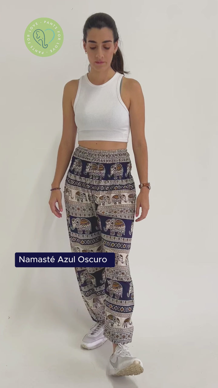 Pantalón Namasté Azul Oscuro
