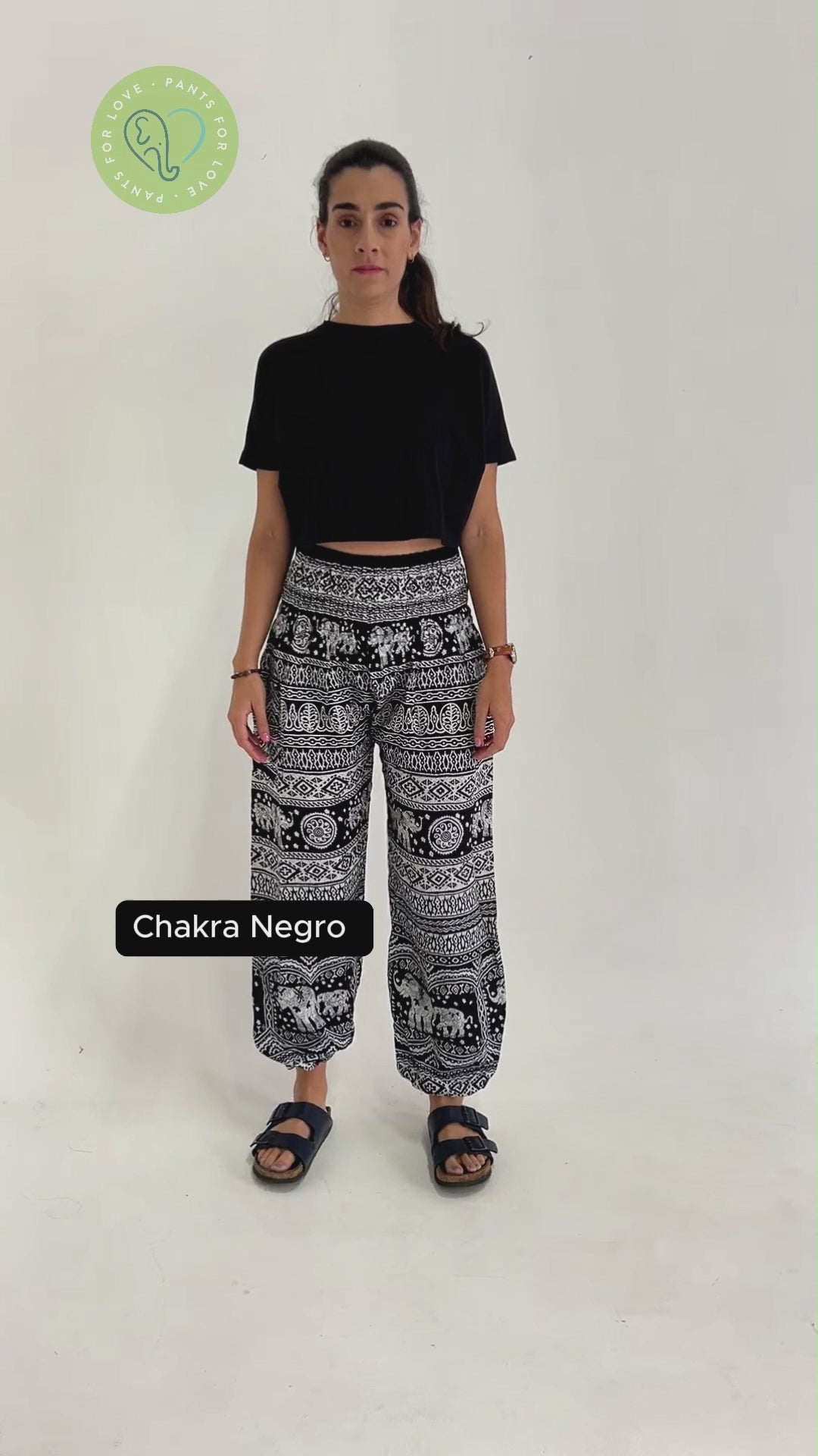 Pantalón Chakra Negro