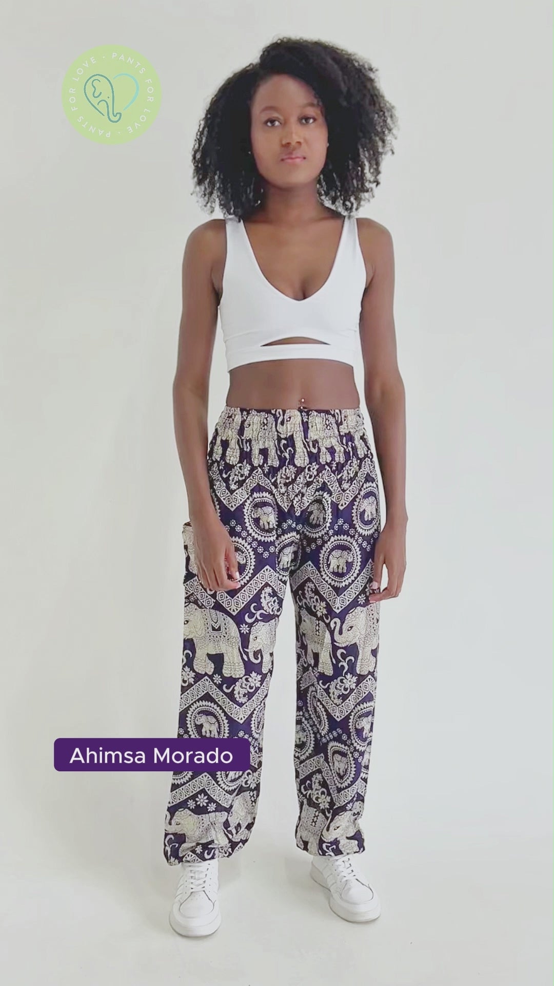 Pantalón Ahimsa Morado