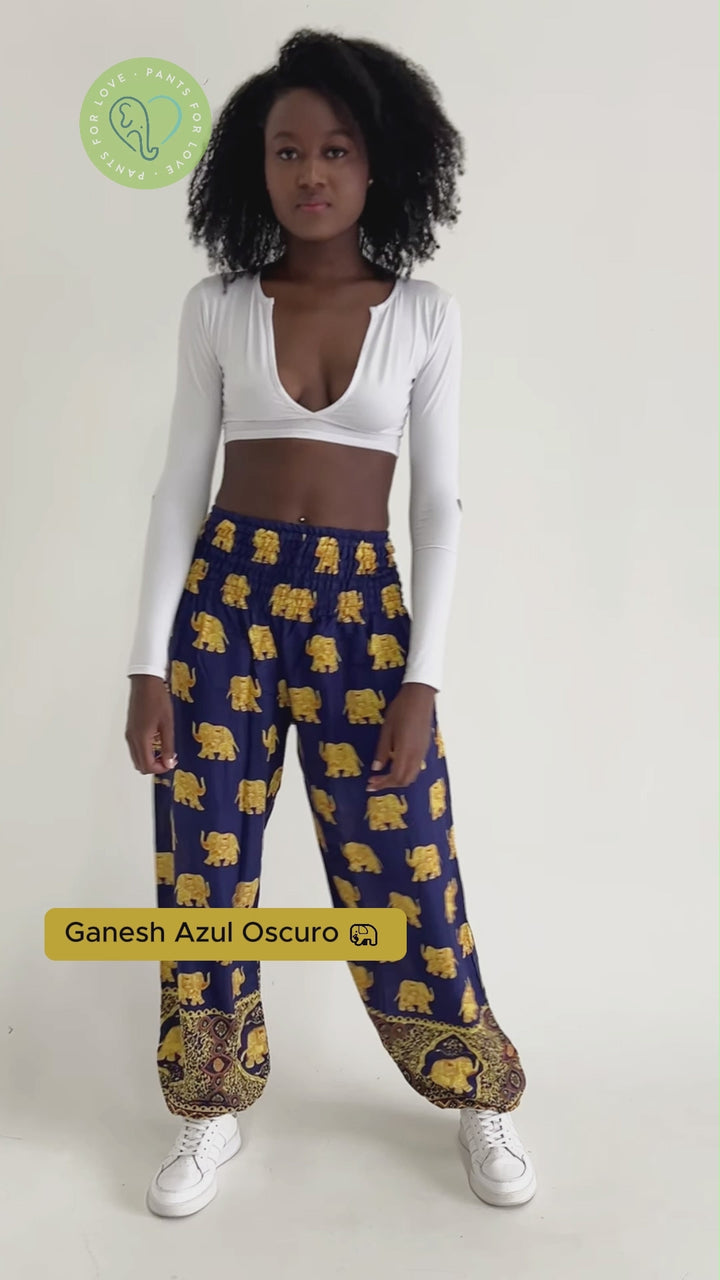 Pantalón Ganesh Azul Oscuro