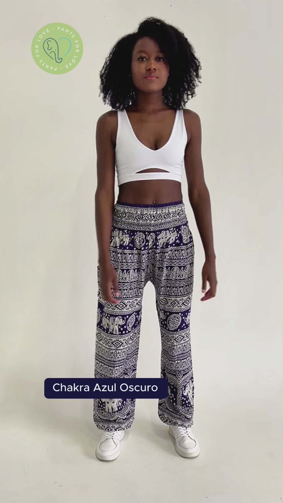 Pantalón Chakra Azul Oscuro