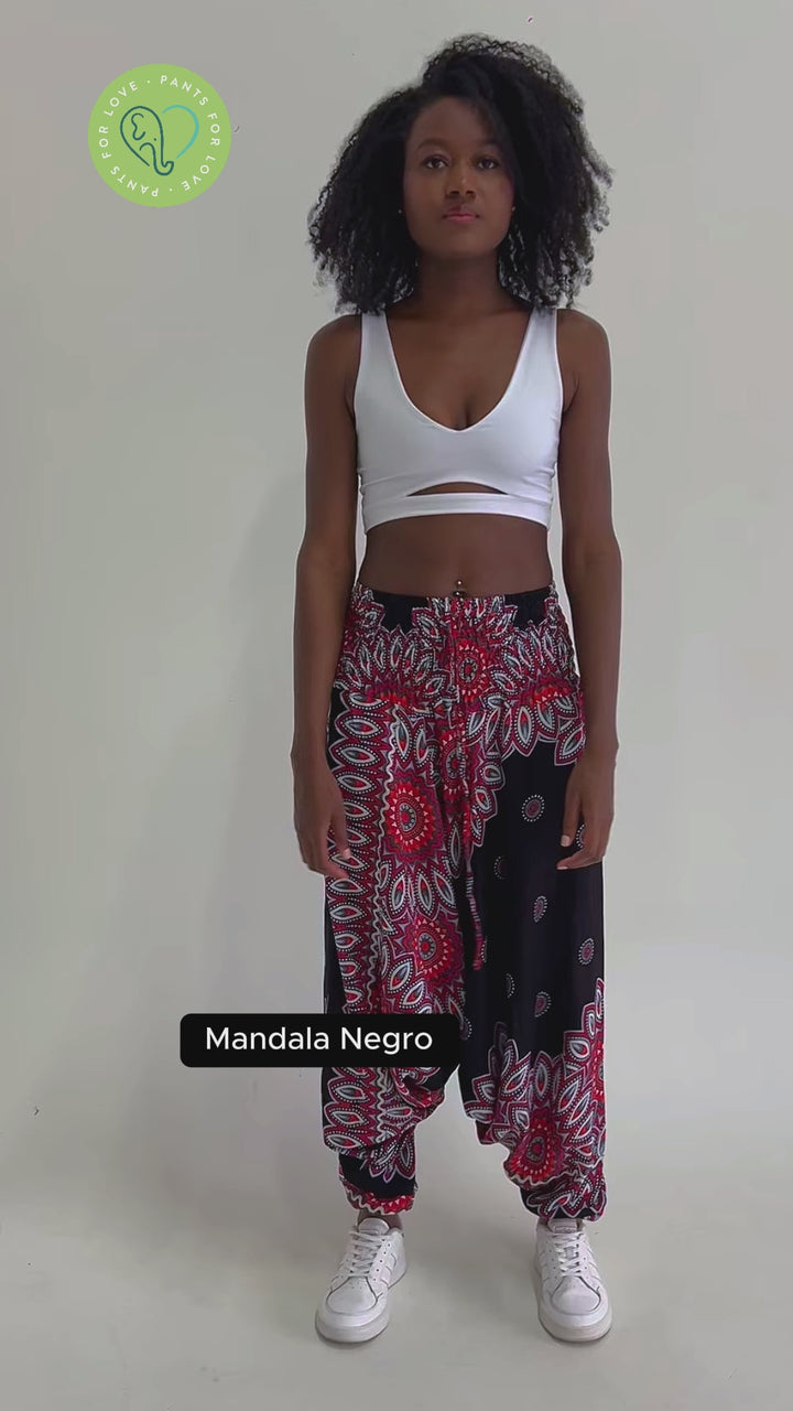 Pantalón Mandala Negro