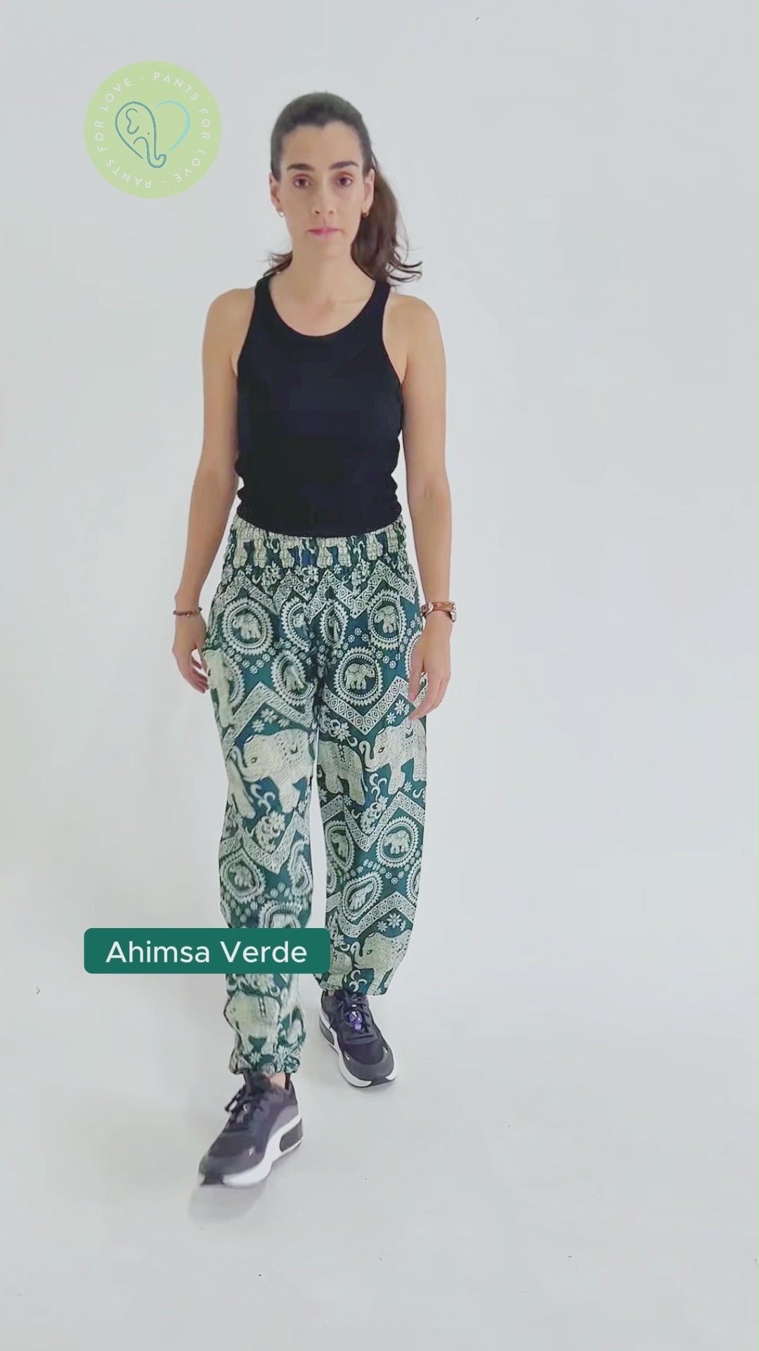 Pantalón Ahimsa Verde