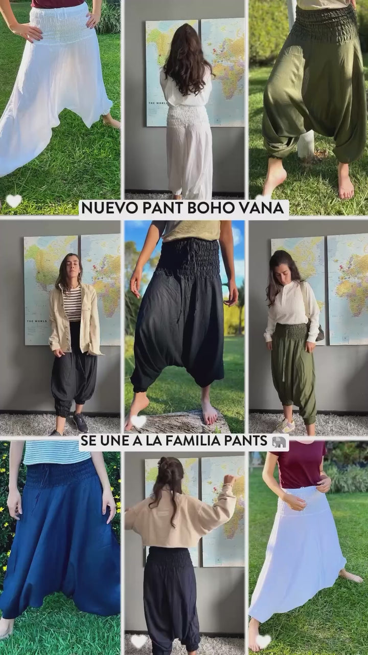 Pantalón Boho Vana Blanco