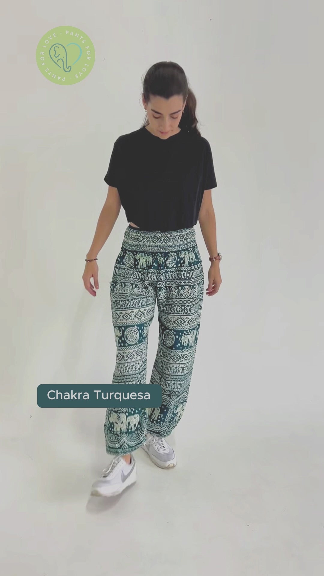 Pantalón Chakra Turquesa