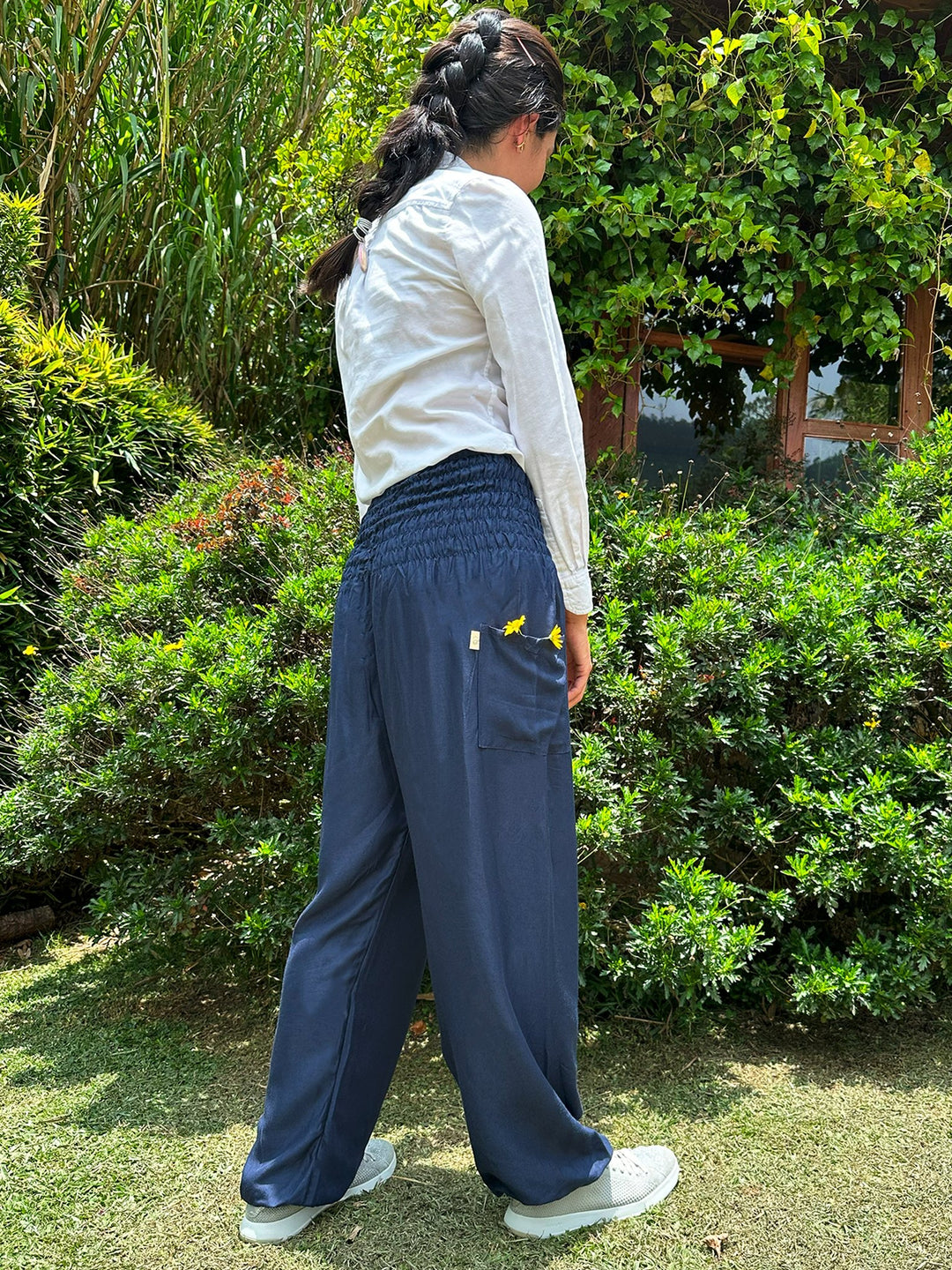 Vana Azul Oscuro - Pantsforlove Pantalones anchos, pantalones yoga