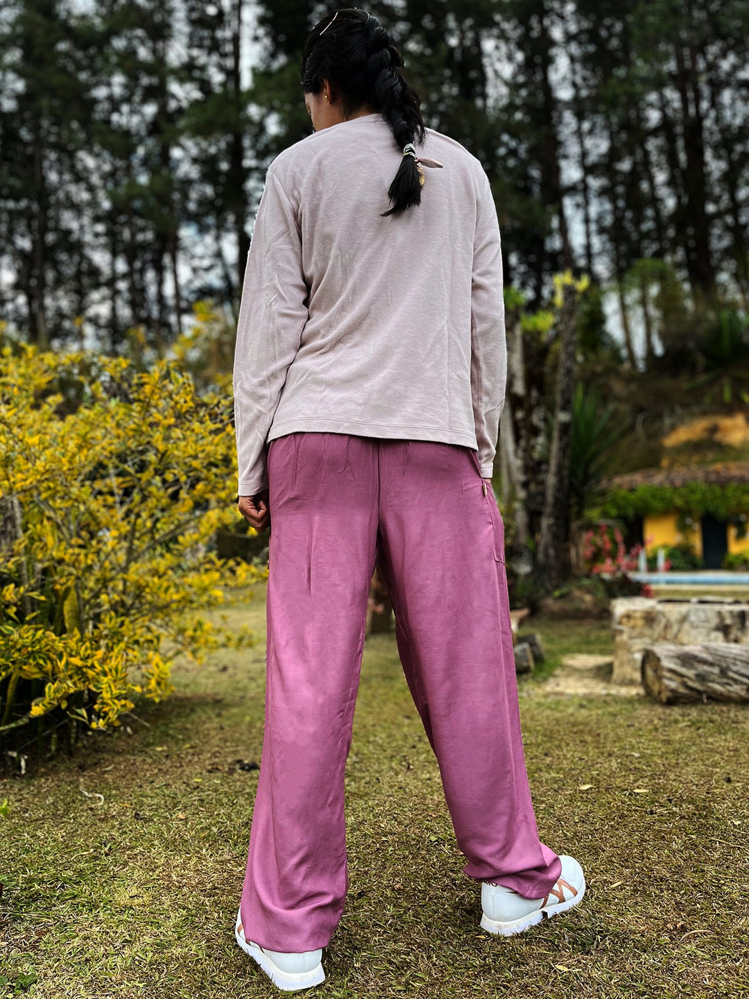 Vana Magenta - Pantsforlove Pantalones anchos, pantalones yoga