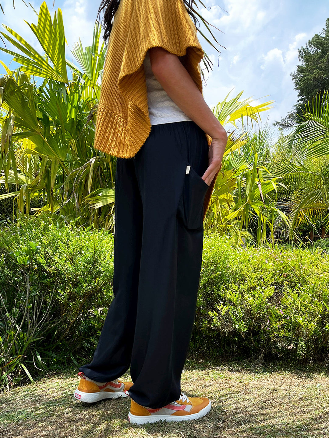 Vana Negro - Pantsforlove Pantalones anchos, pantalones yoga