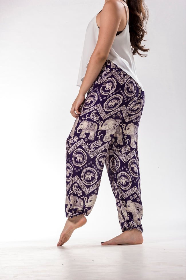 Ahimsa Azul Oscuro - Pantsforlove Pantalones anchos, pantalones yoga