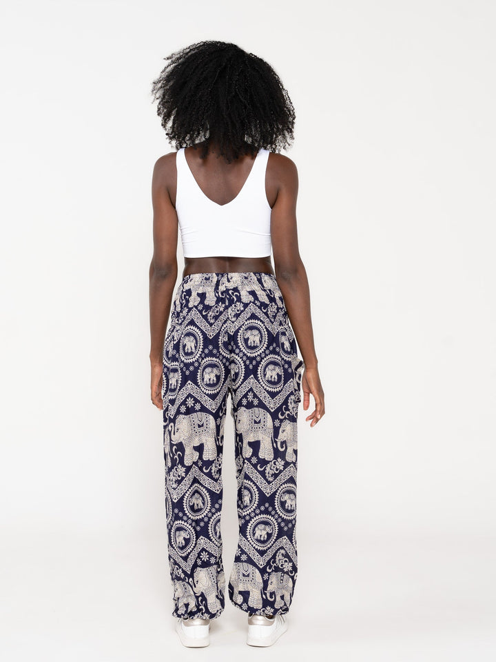 Ahimsa Azul Oscuro - Pantsforlove Pantalones anchos, pantalones yoga