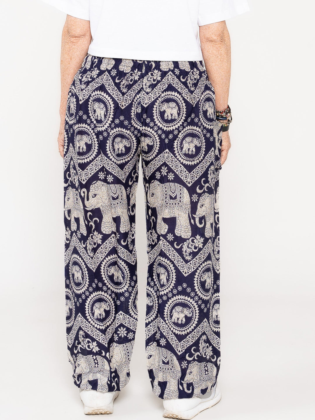 Ahimsa Azul Oscuro - Pantsforlove Pantalones anchos, pantalones yoga
