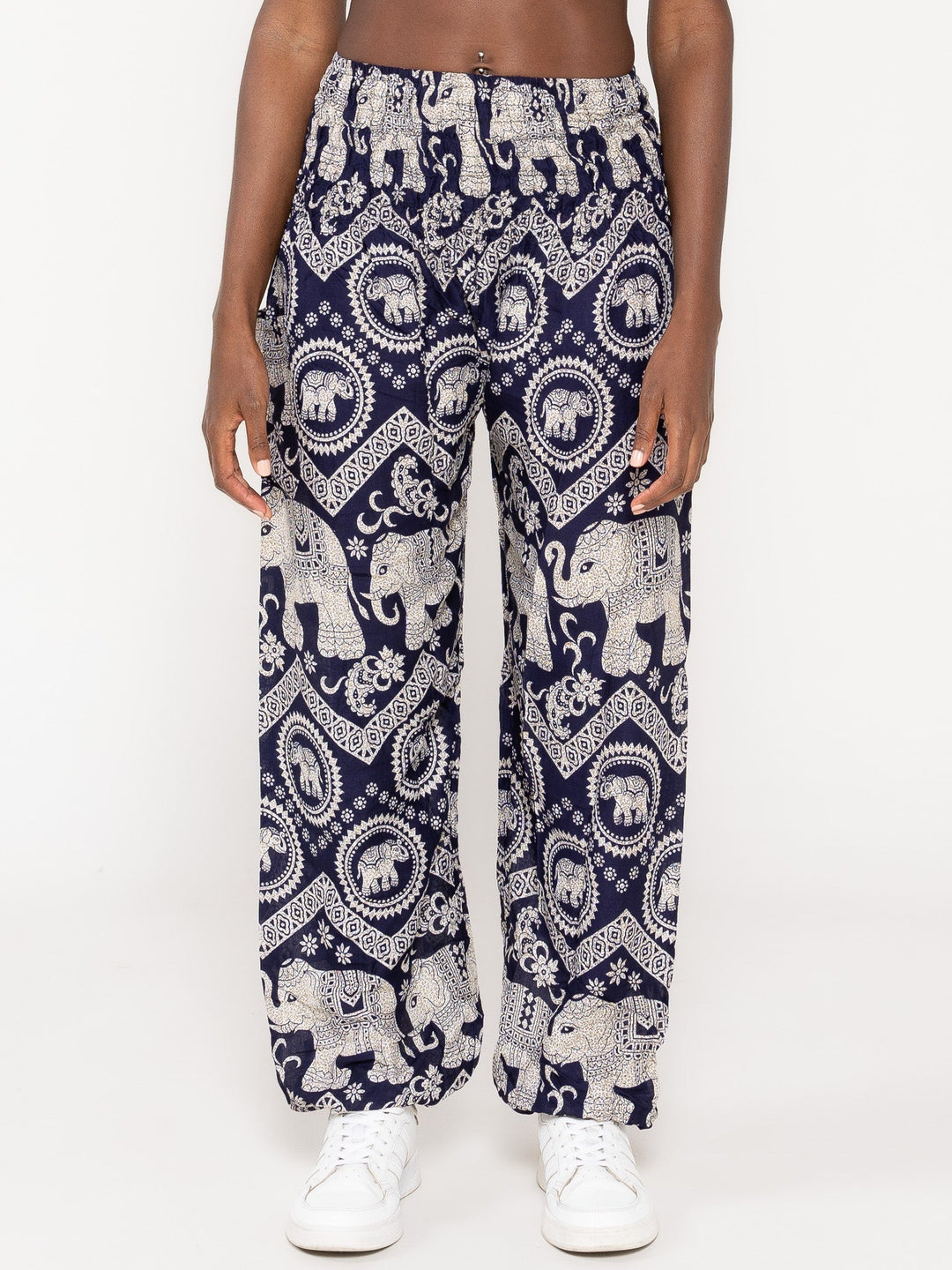 Ahimsa Azul Oscuro - Pantsforlove Pantalones anchos, pantalones yoga