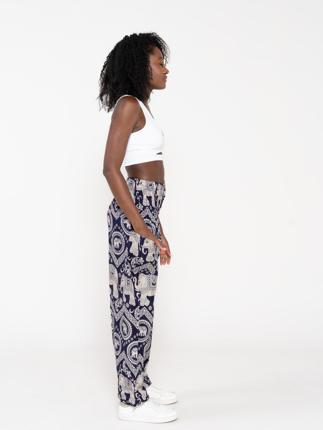 Ahimsa Azul Oscuro - Pantsforlove Pantalones anchos, pantalones yoga
