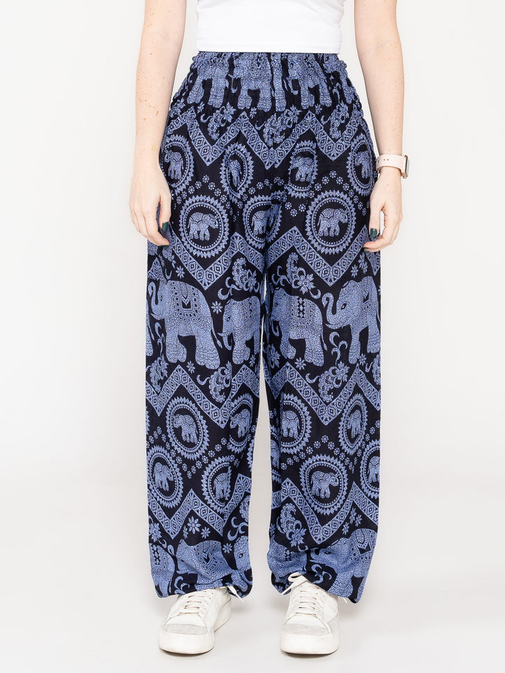 Ahimsa Gris Azulado - Pantsforlove Pantalones anchos, pantalones yoga