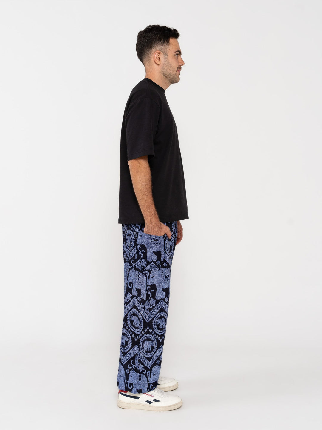 Ahimsa Gris Azulado - Pantsforlove Pantalones anchos, pantalones yoga