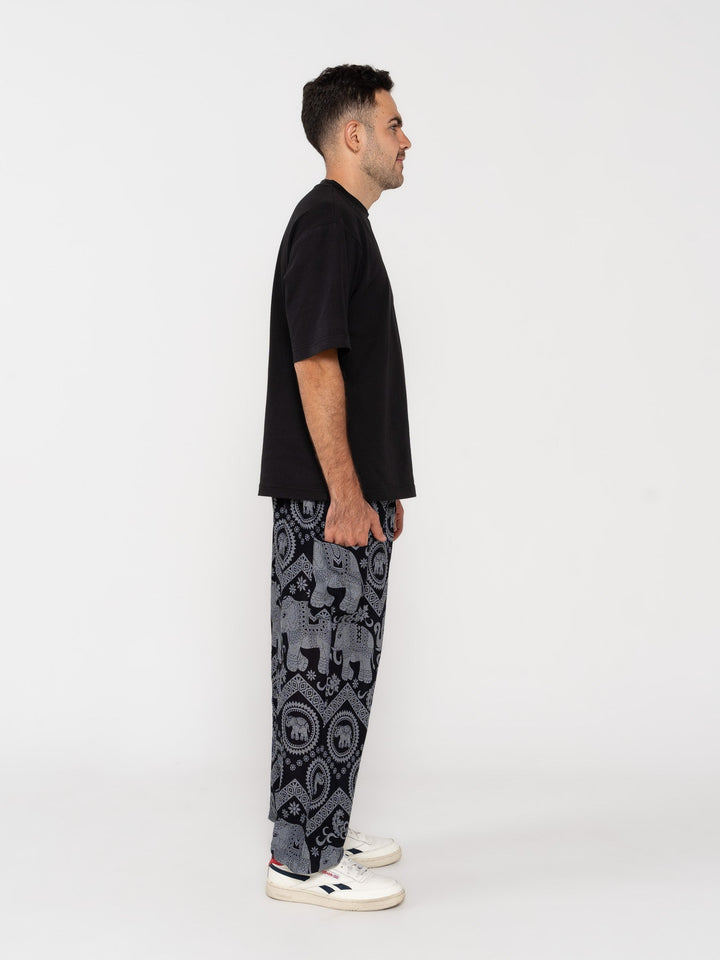 Ahimsa Gris Oscuro - Pantsforlove Pantalones anchos, pantalones yoga