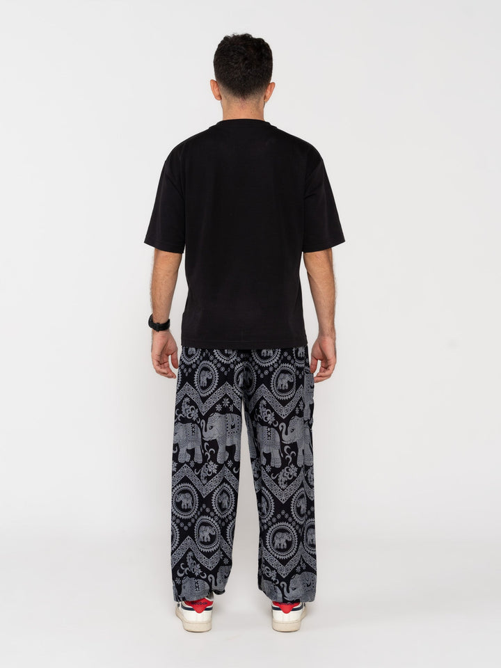 Ahimsa Gris Oscuro - Pantsforlove Pantalones anchos, pantalones yoga
