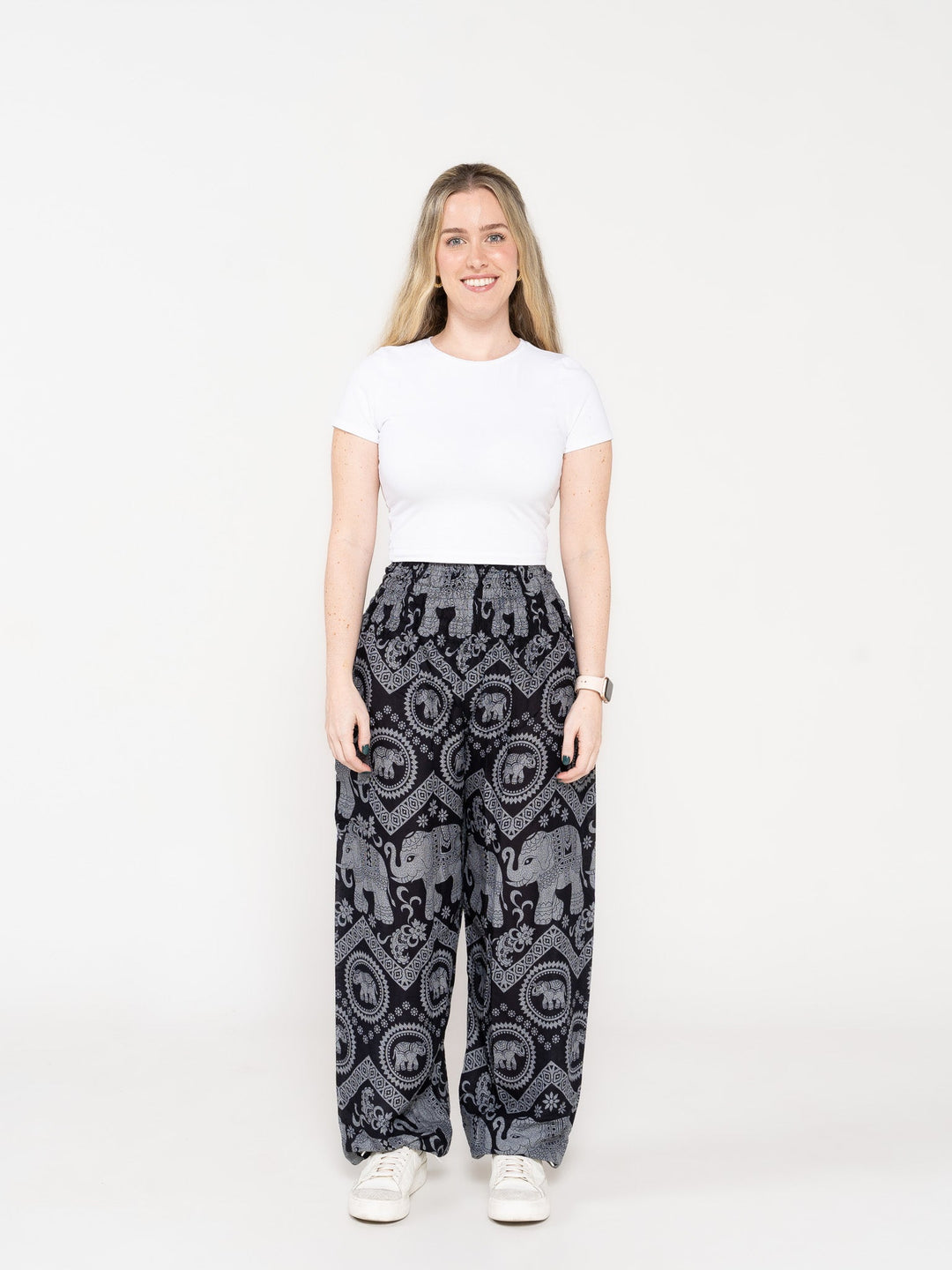 Ahimsa Gris Oscuro - Pantsforlove Pantalones anchos, pantalones yoga