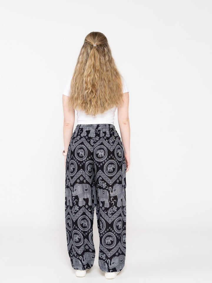 Ahimsa Gris Oscuro - Pantsforlove Pantalones anchos, pantalones yoga