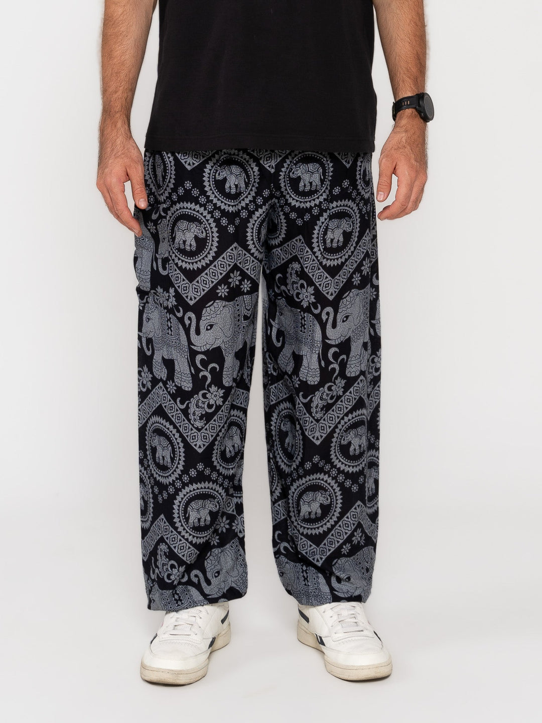Ahimsa Gris Oscuro - Pantsforlove Pantalones anchos, pantalones yoga