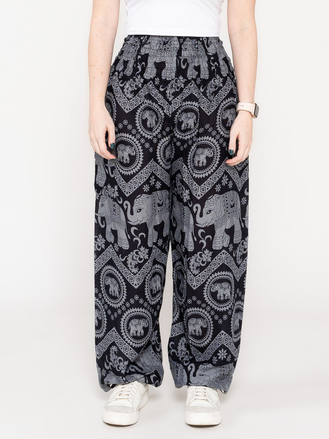 Ahimsa Gris Oscuro - Pantsforlove Pantalones anchos, pantalones yoga