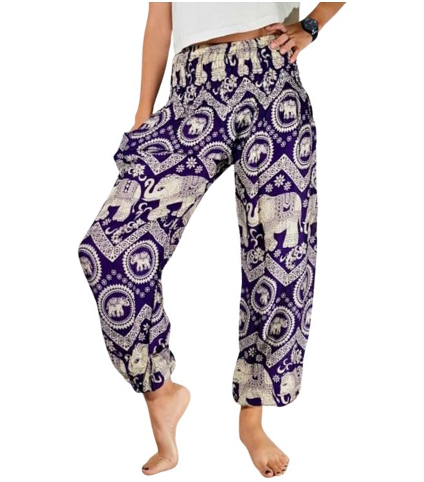 Ahimsa Morado - Pantsforlove Pantalones anchos, pantalones yoga