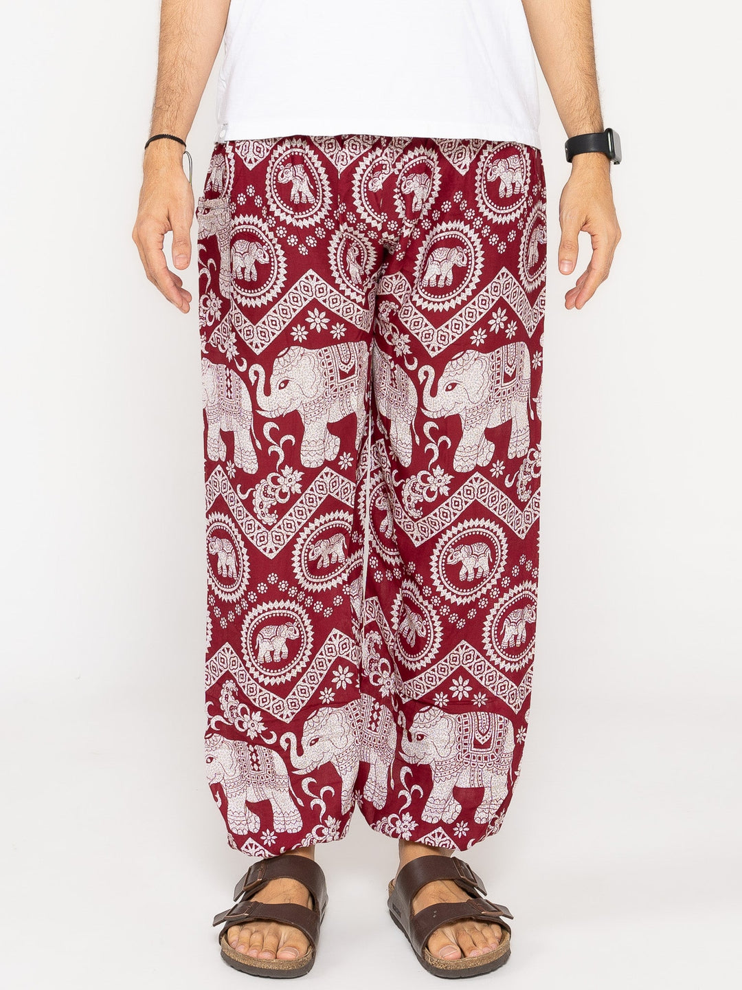 Ahimsa Rojo - Pantsforlove Pantalones anchos, pantalones yoga