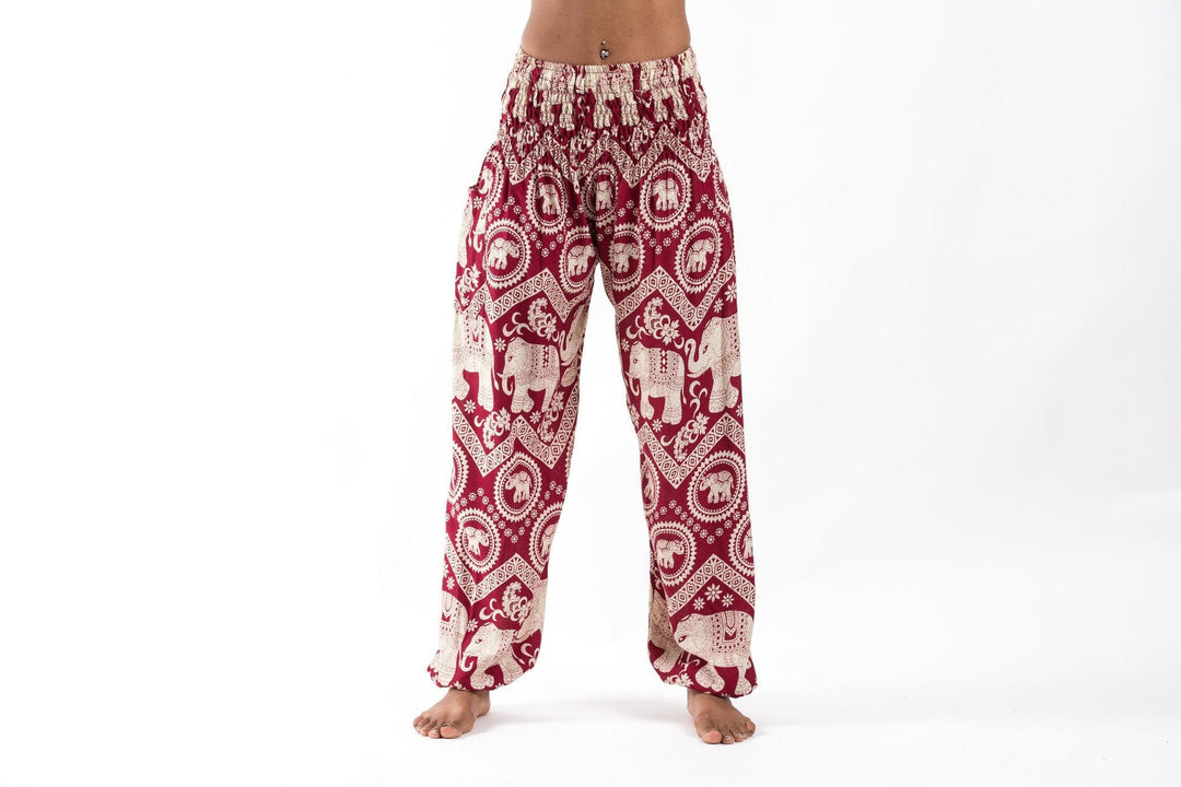 Ahimsa Rojo - Pantsforlove Pantalones anchos, pantalones yoga