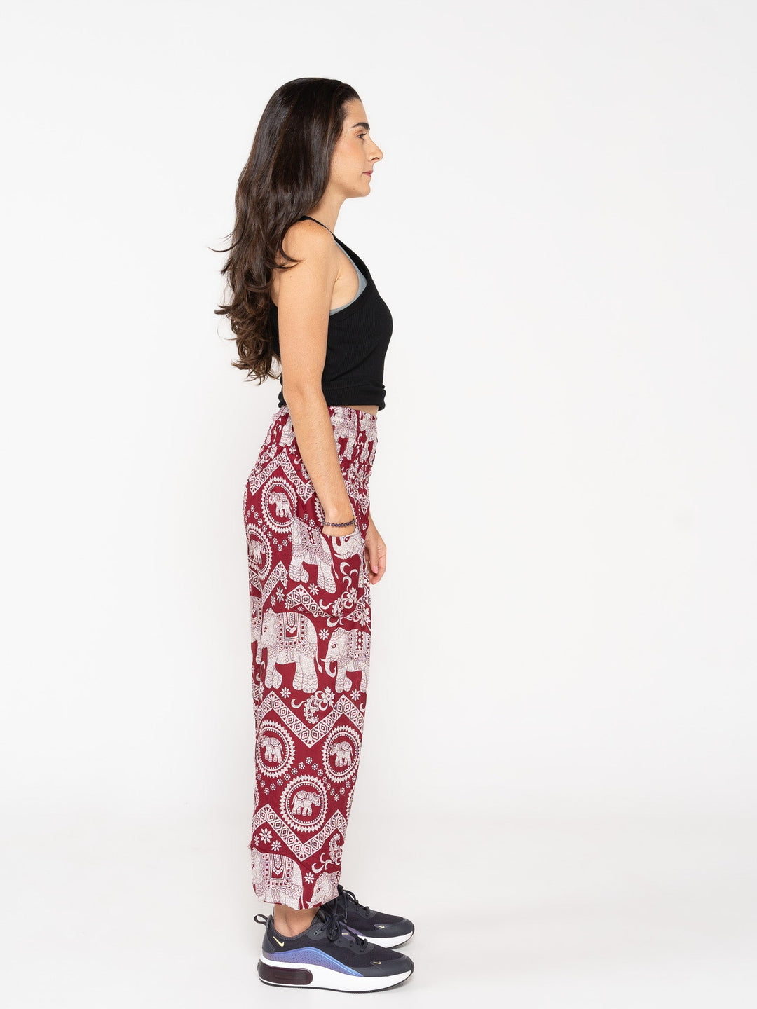 Ahimsa Rojo - Pantsforlove Pantalones anchos, pantalones yoga
