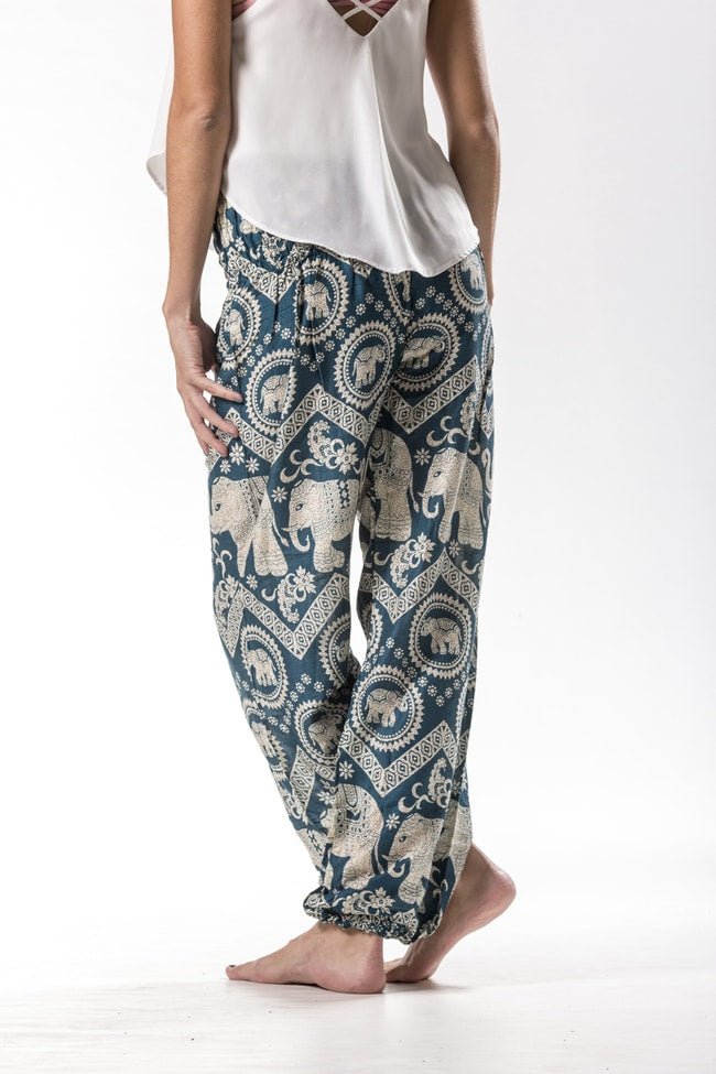Ahimsa Verde - Pantsforlove Pantalones anchos, pantalones yoga