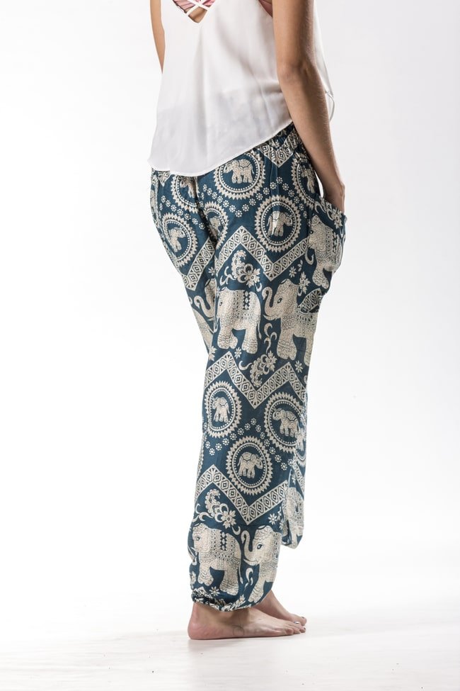 Ahimsa Verde - Pantsforlove Pantalones anchos, pantalones yoga