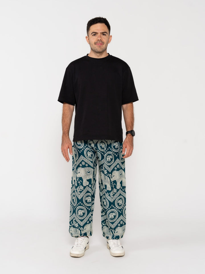 Ahimsa Verde - Pantsforlove Pantalones anchos, pantalones yoga
