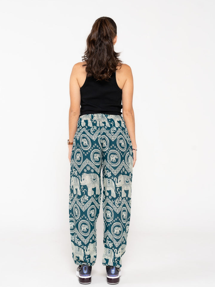 Ahimsa Verde - Pantsforlove Pantalones anchos, pantalones yoga
